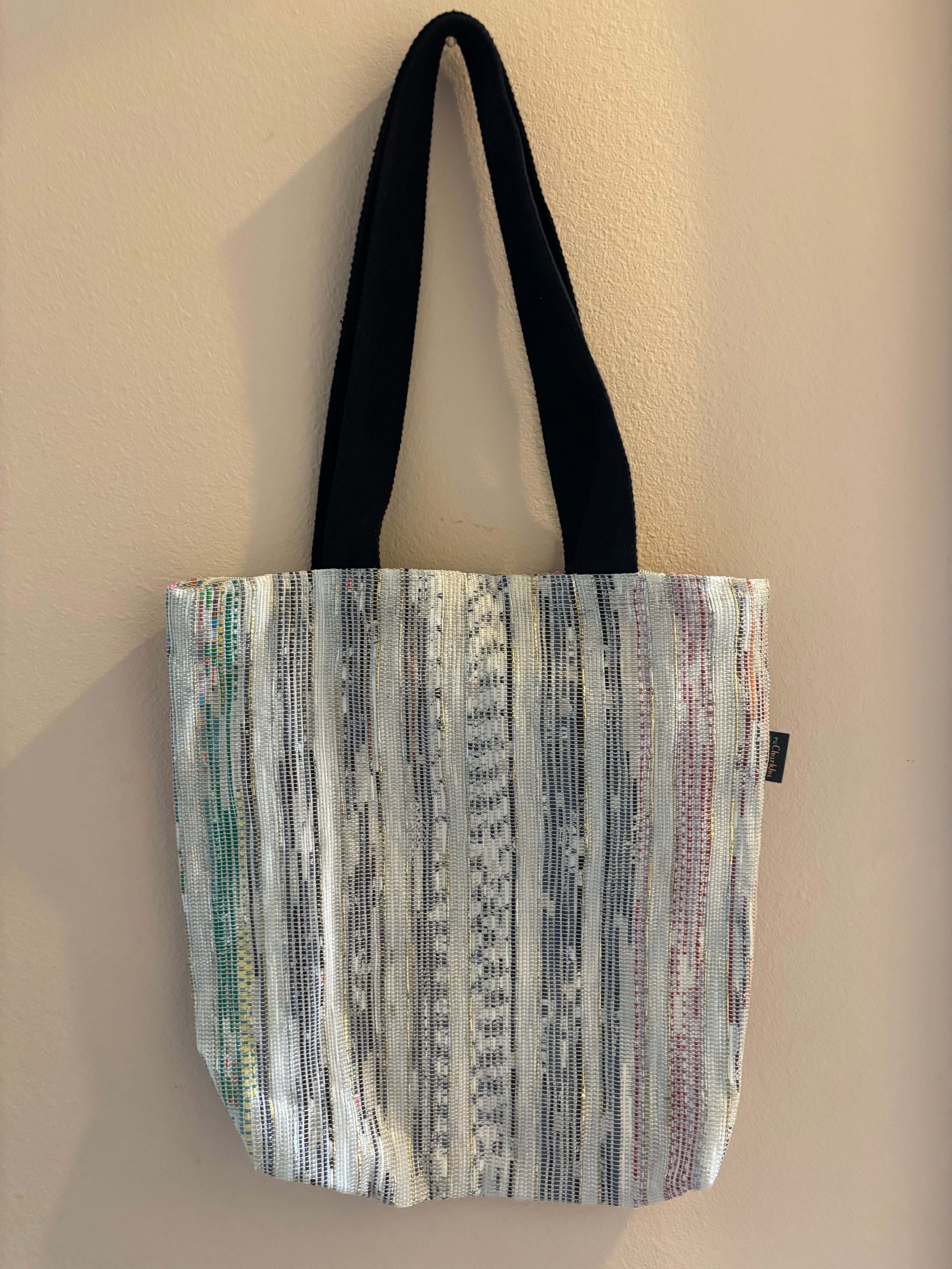 Upcycled Handwoven Shop n Go Designer 002