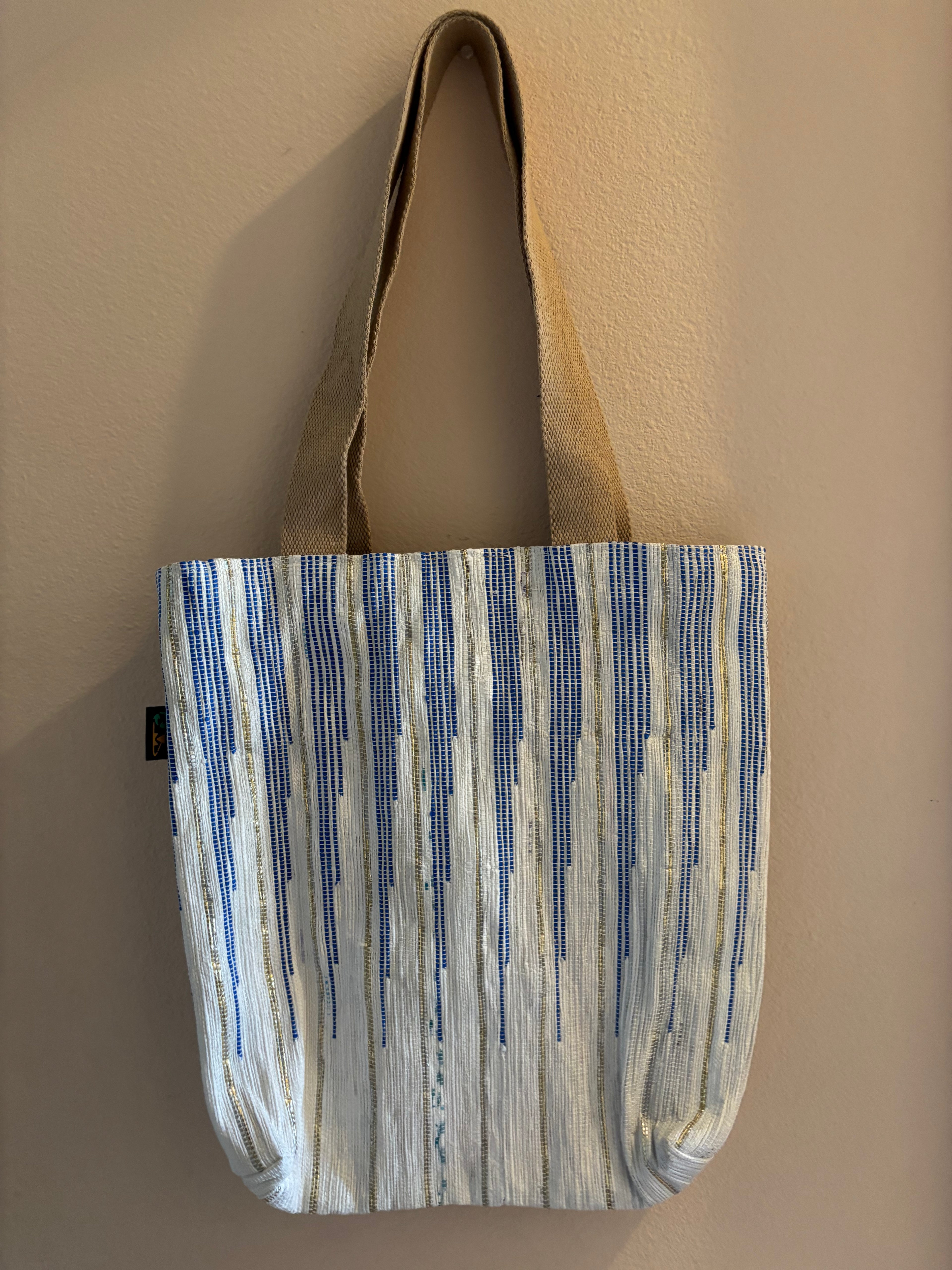 Upcycled Handwoven Shop n Go Designer 001