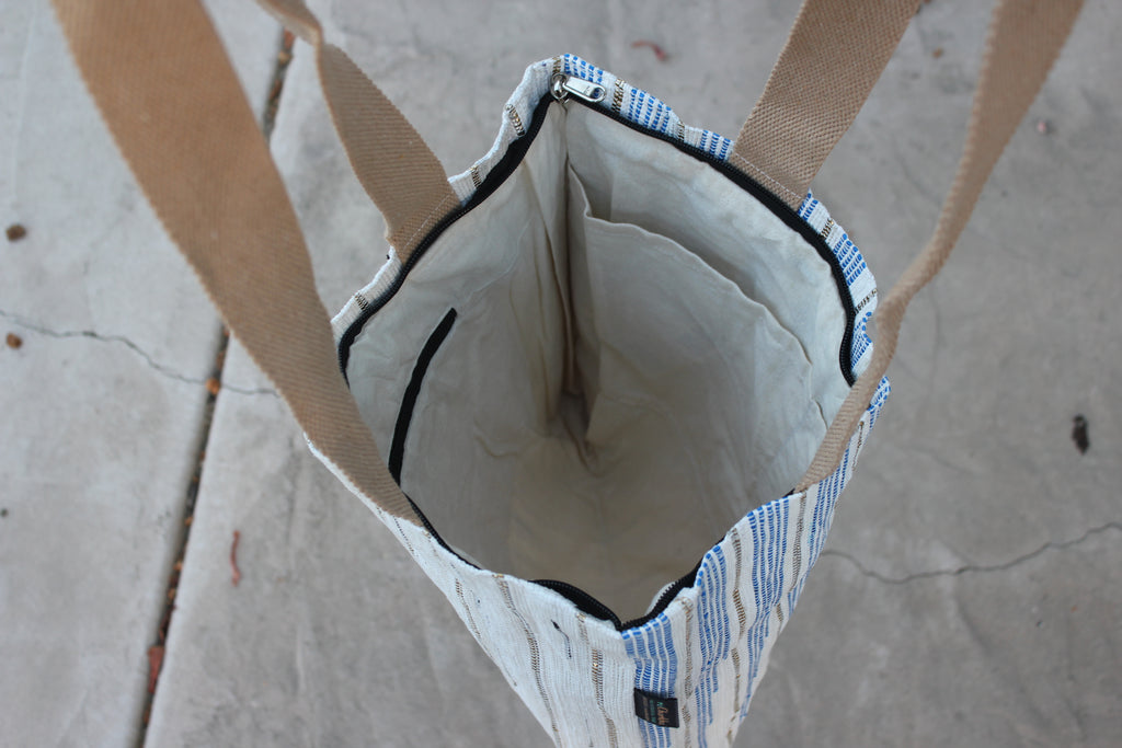 Upcycled Handwoven Shop n Go Designer 001