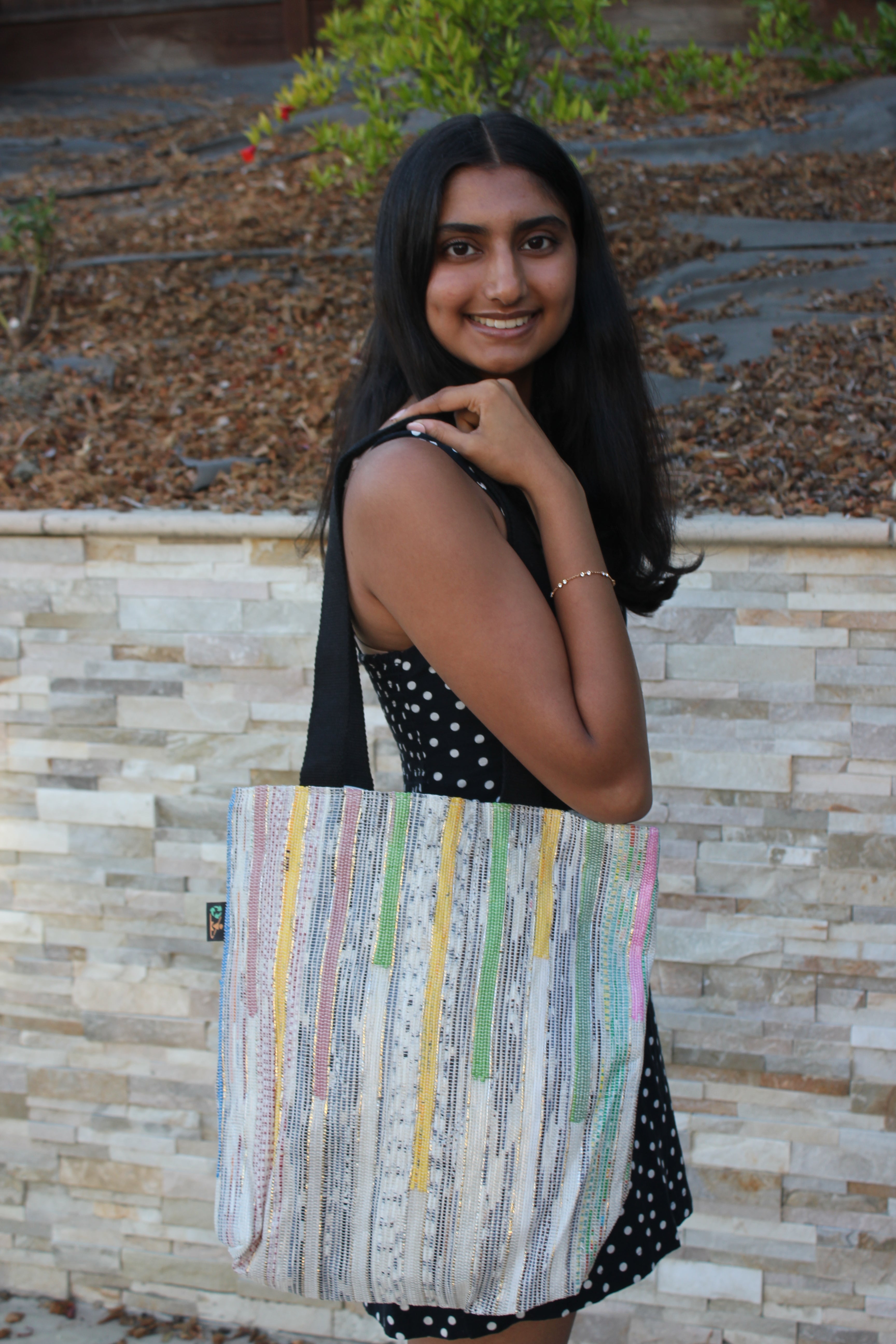 Upcycled Handwoven Shop n Go Designer 002